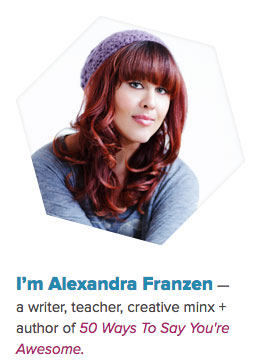 Example of Good Branding: Alexandra Franzen