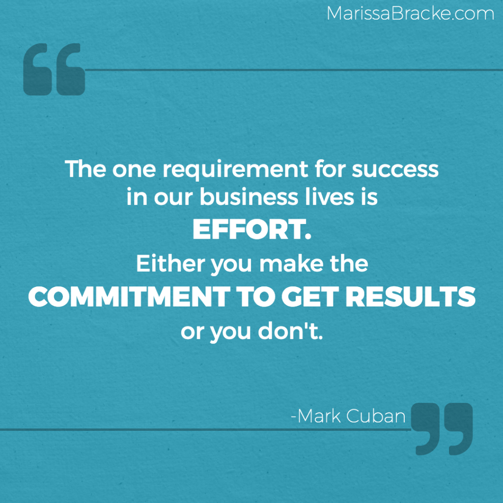 Make Commitment or Don't - Mark Cuban